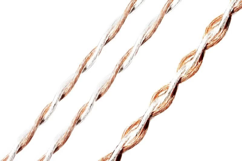 Effect Audio Eros II+ Silver/Copper Hybrid IEM Cable - Image 3