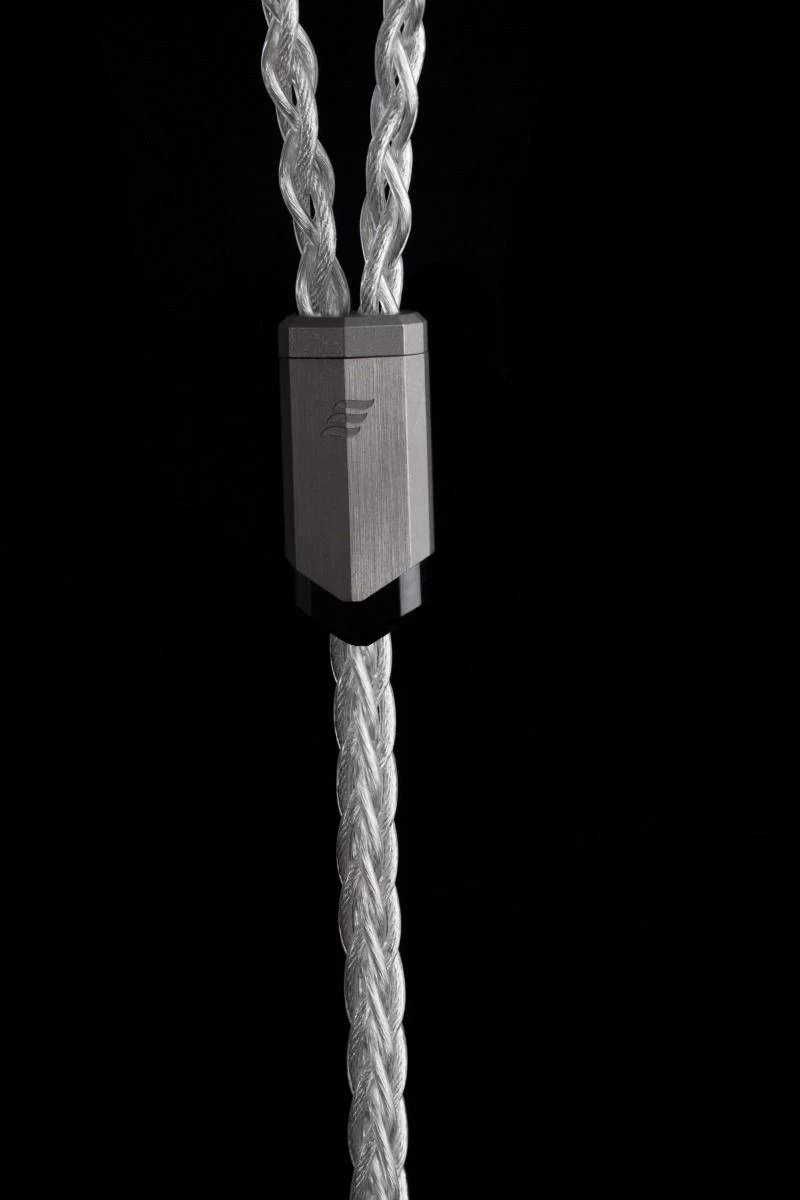 Effect Audio Cleopatra II OCTA 8-Wire ConX (2-pin + MMCX) Pure Silver Cable - Image 5