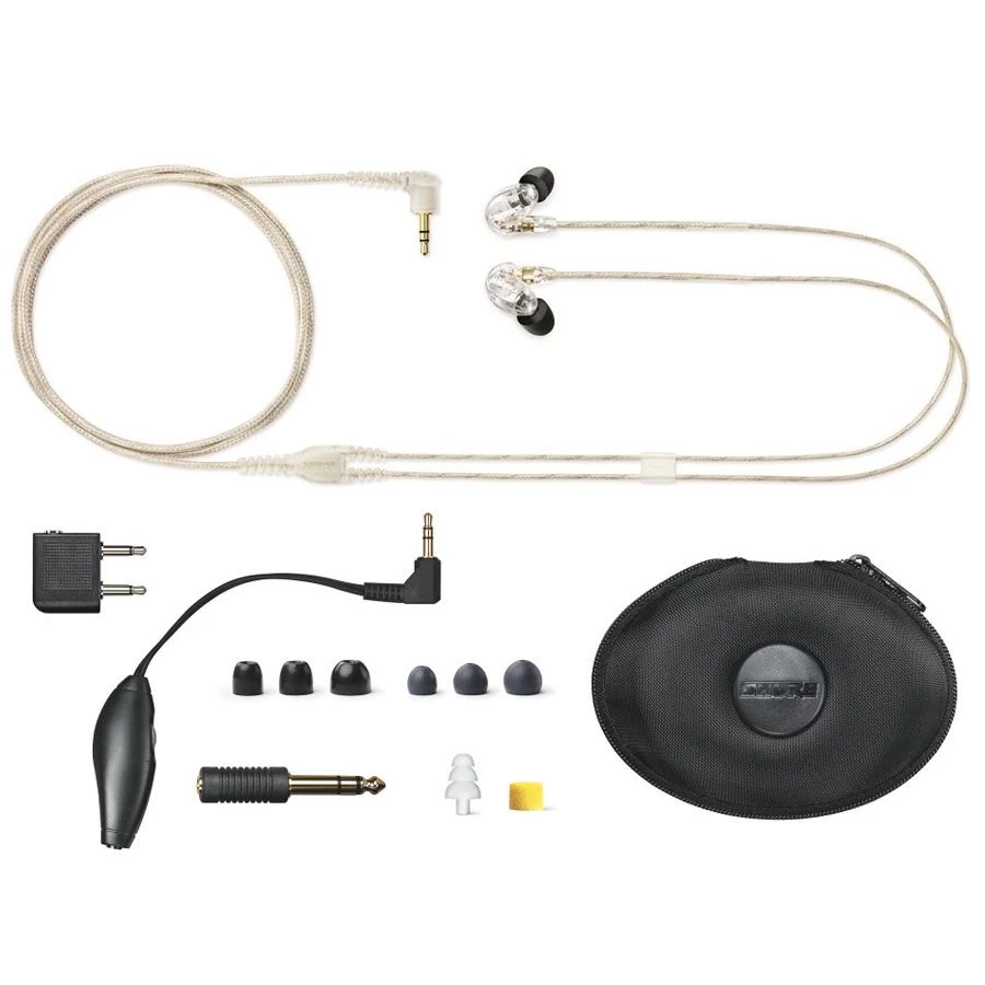 Shure SE535 Sound Isolating Earphones Clear - Image 3